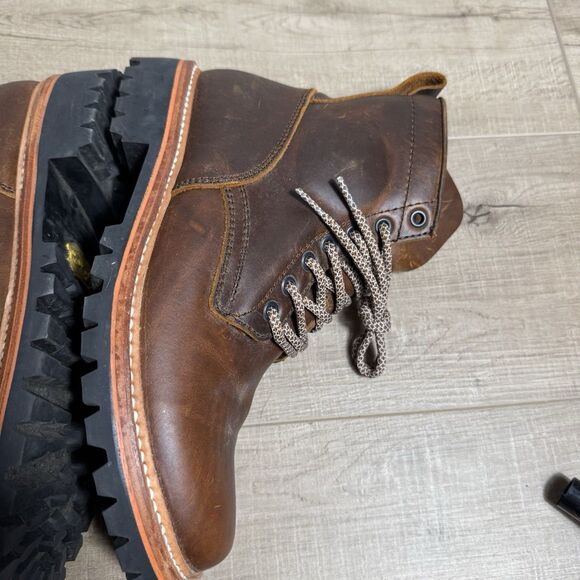 Tobacco Men’s 8 Mexico 26 Maverick Moto Amber Motorwear Company Riding Boots main image 5